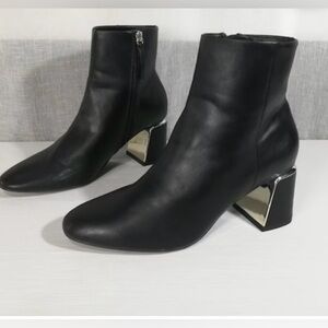 Zara black booties